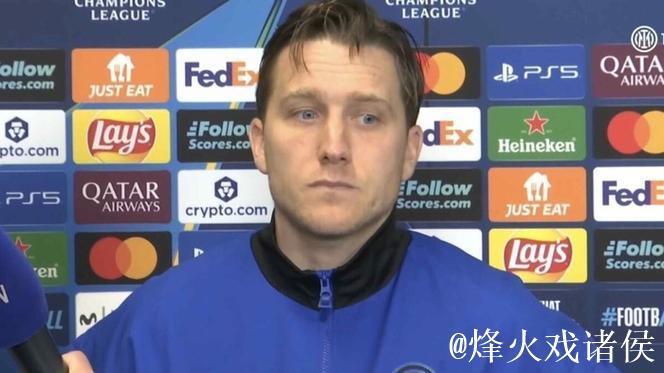 泽林斯基：战胜利物浦后重回胜利轨道意义重大；持续上场带来快乐